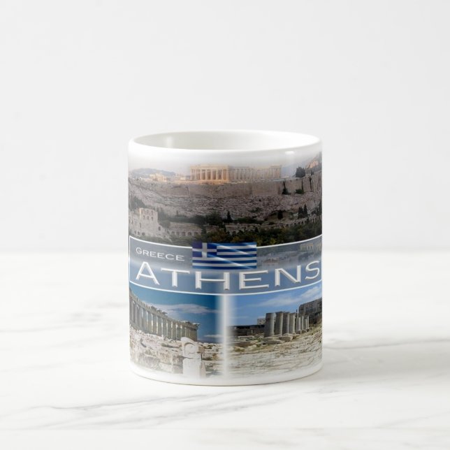 GR Greece - Athens - Coffee Mug (Center)
