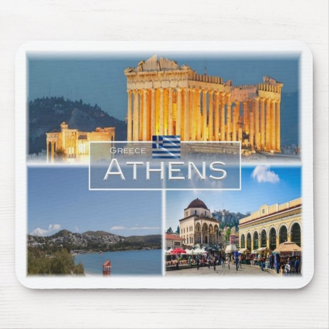 GR Greece - Athens - Mouse Mat (Front)