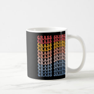 Gr Skiing Groovy Retro Sports  Coffee Mug