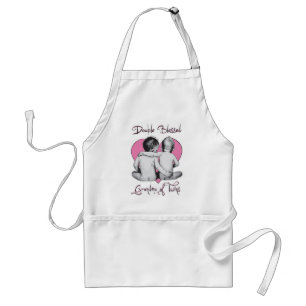GRA DMA OF TWINS DOUBLE BLESSED STANDARD APRON