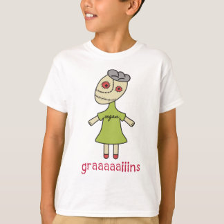 Graaaaaiins Vegan Zombie T-Shirt
