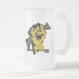 GRAB-A-LANE BEER MUG 16oz