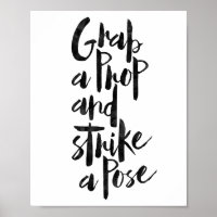 Grab A Prop And Strike A Pose