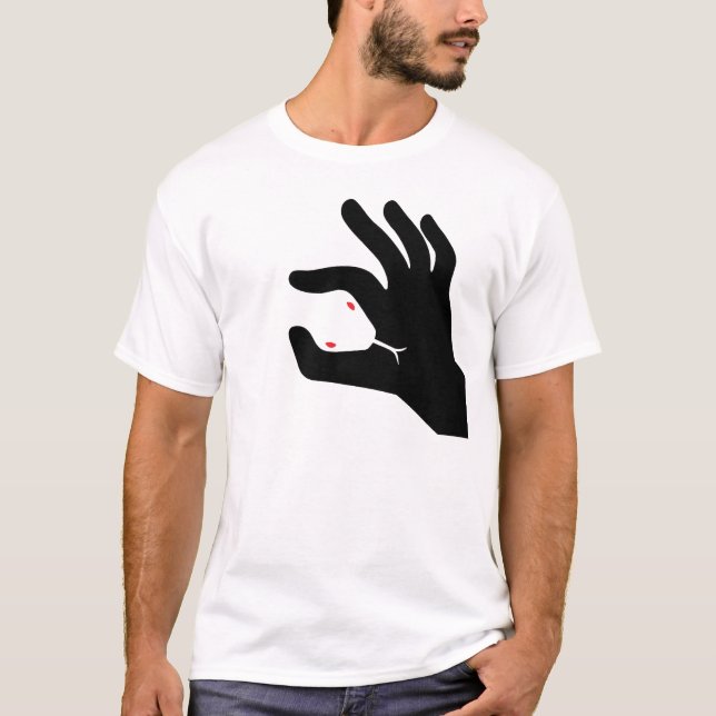 Grab a Snack: Hand and Treat T-Shirt (Front)