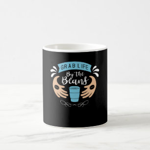 Grab Life By The Beans   Coffee Design Mug