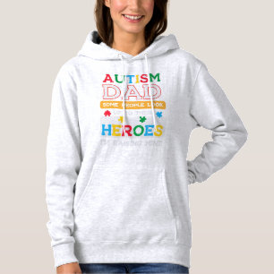 Grab this cute Autism Dad Heroes Im Raising Mine T Hoodie