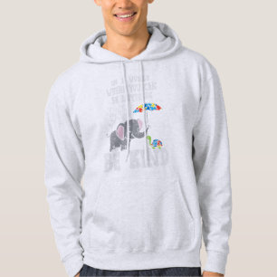 Grab this cute In A World Be Kind Cute Elephant Tu Hoodie