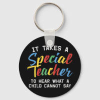 Grab this cute It Takes A Special Teacher To Hear