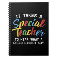 Grab this cute It Takes A Special Teacher To Hear