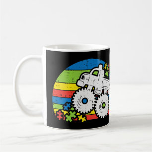 Grab this cute Monster Truck Crushing Puzzle T-Shi Coffee Mug