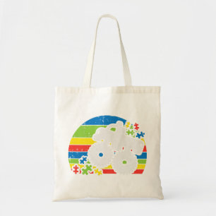 Grab this cute Monster Truck Crushing Puzzle T-Shi Tote Bag