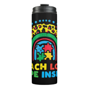 Grab this cute Teach Love Hope Inspire SPED T-Shir Thermal Tumbler