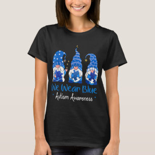 Grab This "Three Gnomes Holding Blue Puzzle Autism T-Shirt
