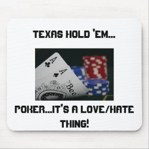 Grab Your Chips 'Cause The Game Is On! Mouse Mat