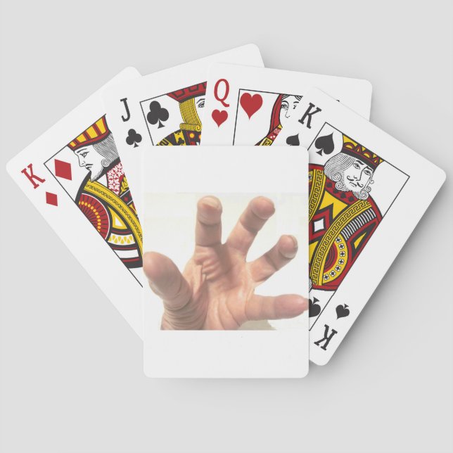 Grabbing Hand Playing Cards (Back)