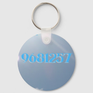Grabovoi 9681257 Numbers in the Sky #2 Key Ring