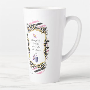 Grabovoi Numbers for Freedom from Fear Latte Mug