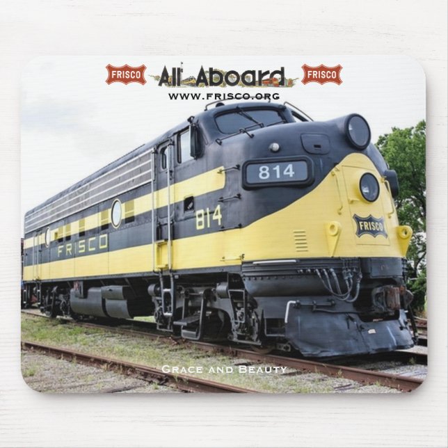 Grace and Beauty Mouse Mat (Front)