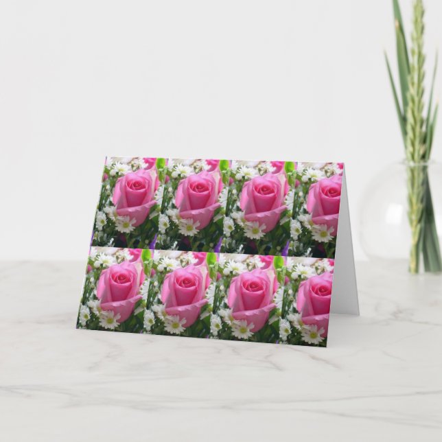 ***GRACE AND ELEGANCE*** JUST LIKE YOU - ROSES CARD (Front)