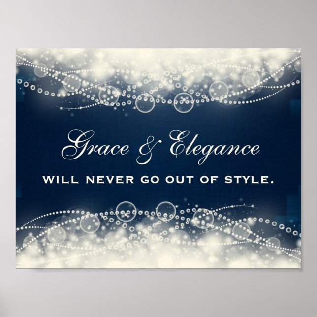 Grace and Elegance Will Never Go Out of Style Poster (Front)