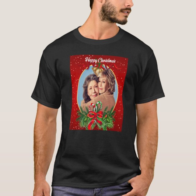 Grace and Frankie Christmas T-Shirt (Front)