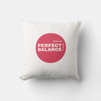 Grace and Grit in Perfect Balance Cushion