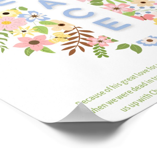 Grace and Mercy Poster (Corner)