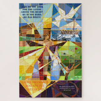 Grace and Mercy Tree of Life Jigsaw Puzzle