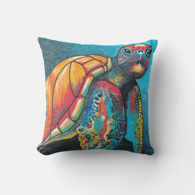 Grace Appears Outdoor Pillow (Front)