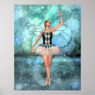 Grace Ballerina Fairy Poster