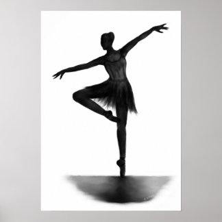 "Grace" ballerina poster