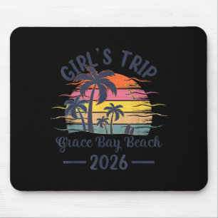 Grace Bay Beach Girls Trip Artwork Mouse Mat