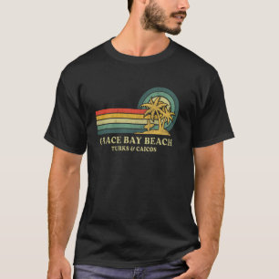 Grace Bay Beach Turks & Caicos Vacation Vintage Pa T-Shirt