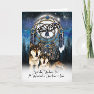 Grace Birthday Greeting Card Daughter-in-Law