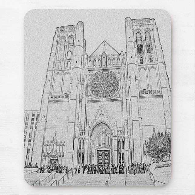 Grace Cathedral Mouse Mat (Front)