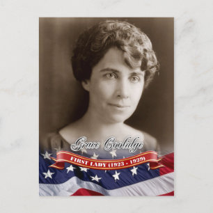 Grace Coolidge, First Lady of the U.S. Postcard