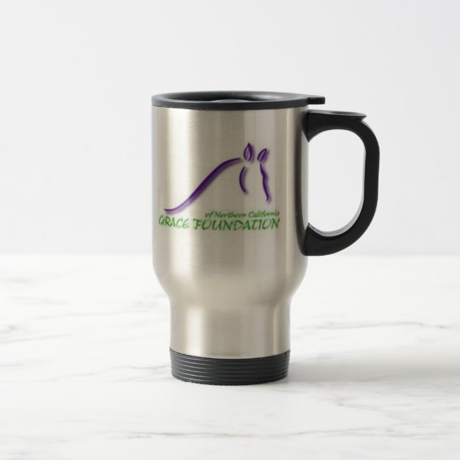 Grace Foundation Coffee travel mug (Right)