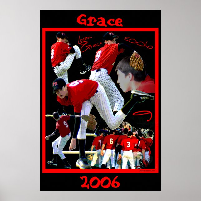 Grace Freshman Baseball Poster (Front)