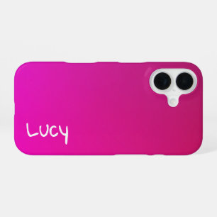 Grace in a Line: Butterfly Silhouette iPhone 16 Case
