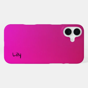 Grace in a Line: Butterfly Silhouette iPhone 16 Plus Case