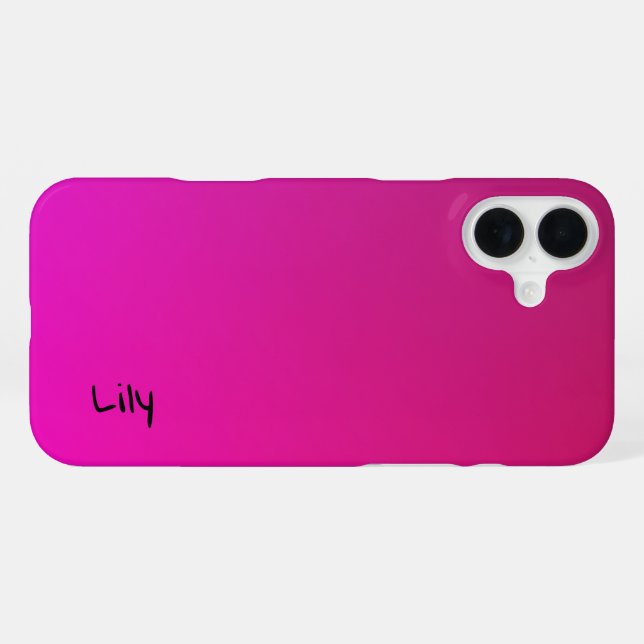 Grace in a Line: Butterfly Silhouette iPhone Case (Back Horizontal)