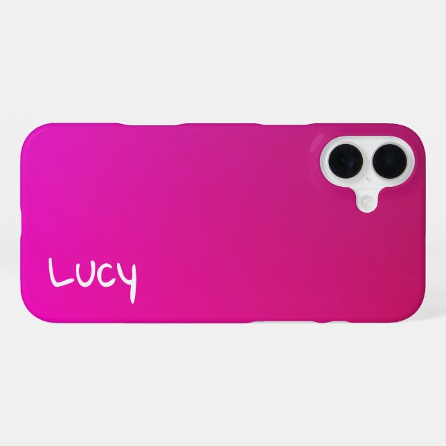 Grace in a Line: Butterfly Silhouette iPhone Case (Back Horizontal)