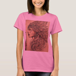 "Grace in Flight: A Wing Sketch" T-Shirt