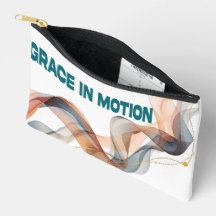 Grace in Motion | Modern Flowing Watercolor Wave A