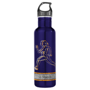 Grace in Motion: The Silhouettes of Speed 710 Ml Water Bottle