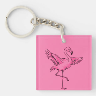 Grace in pink key ring