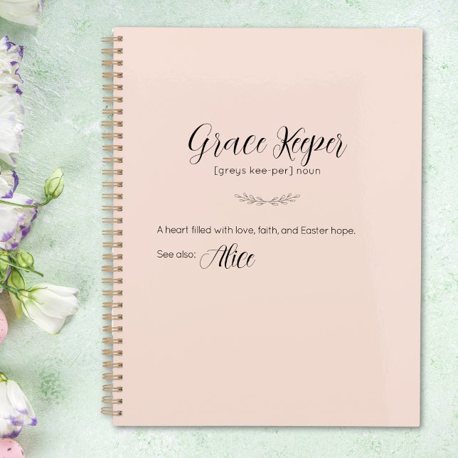 Grace Keeper Personalised Easter Planner  (Grace Keeper Personalized Easter Planner)