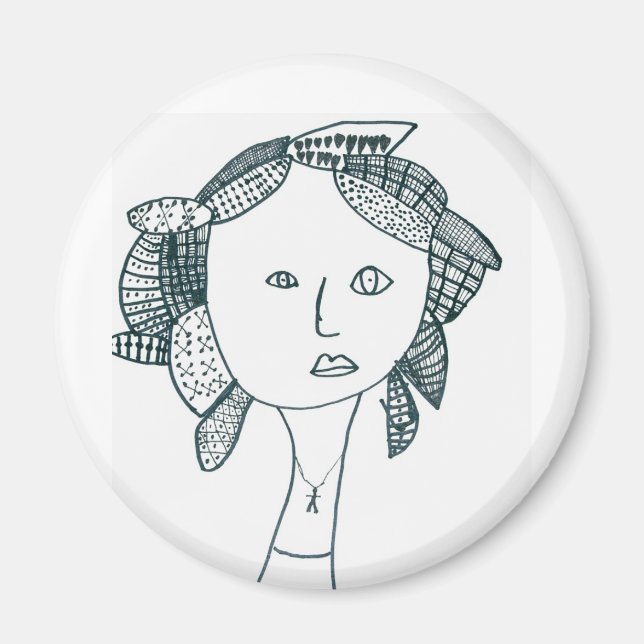 Grace Miller-Hecht Magnet (Front)