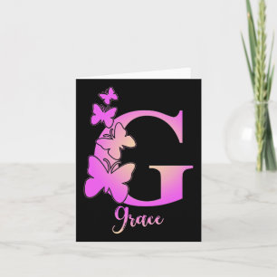 Grace new school year card