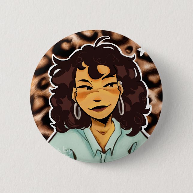 Grace OC 6 Cm Round Badge (Front)